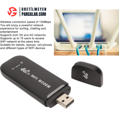 Yuvalı Taşınabilir 150Mbps WiFi Router