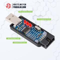 USB - TTL Serial UART Dönüştürücü Modülü (FT232RL)
