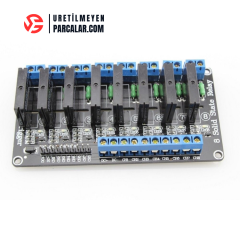 8 Kanal Solid State Röle Kartı – 5V