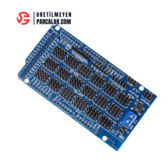 Arduino MEGA 2560 R3 Sensör Shield V2 IO Genişletme