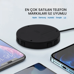 Masa Altı Kablosuz Akıllı Şarj Modülü