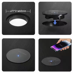 OEXH702B Masa Üstü Kablosuz Akıllı Şarj Modülü