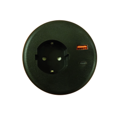 KMB-A008 USB A/USB C + Shucko Priz