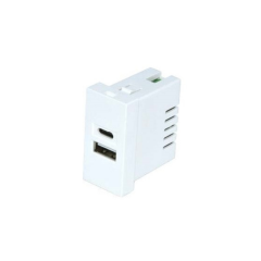 KMB-D004 USB Type A/C Duvar Tipi Telefon Şarj Ünitesi