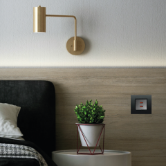 KMB-D008 USB Type A/A Duvar Tipi Şarj Modülü 10.5W