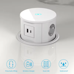 OEUP015W Açılır Masaüstü Priz