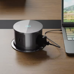 OEUP015W Açılır Masaüstü Priz