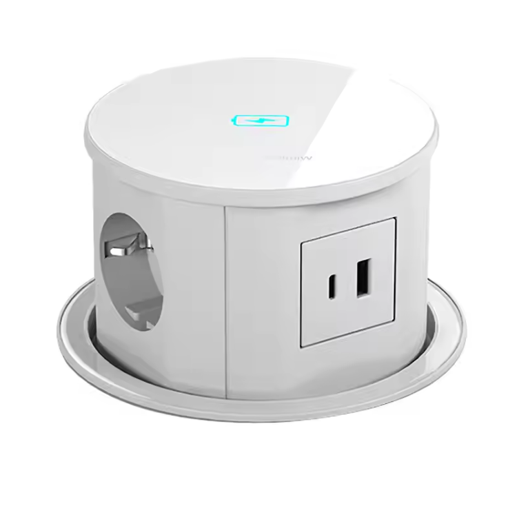 OEUP015W Açılır Masaüstü Priz