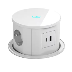 OEUP015W Açılır Masaüstü Priz