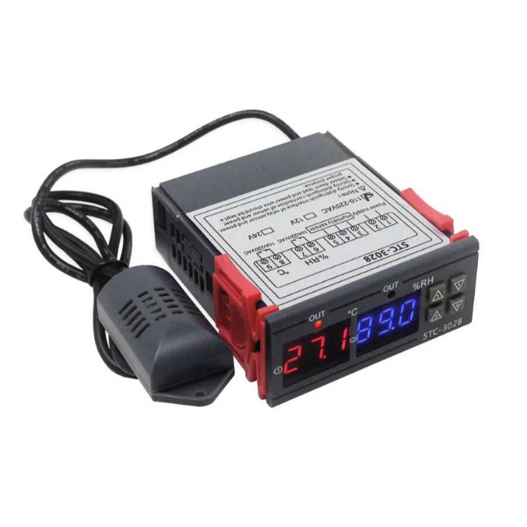 220V Isı ve Nem Kontrolörü STC-3028