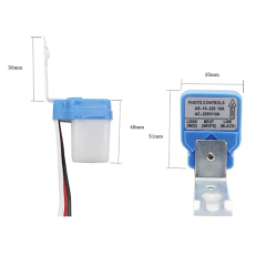 12V DC/AC Otomatik Fotosel