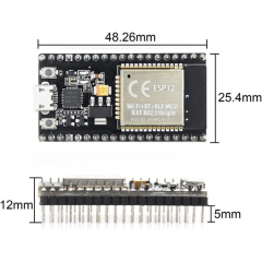 ESP32 WROOM-32U-32D Bluetooth ve WiFi Destekli Geliştirme Kartı