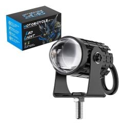 Motosiklet Sis Farı 1 ADET Delici Yüksek Parlak Beyaz Sarı Çift Renk Spot Led Far