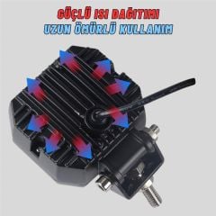 Motosiklet Atv Sis Farı Angelli 1 ADET ANGEL RENK SEÇENEKLİ