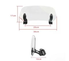 Knmaster RS-300A Rüzgar Saptırıcı Şeffaf Ön Cam Uzatma/ Deflektör
