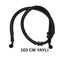 Motosiklet Hidrolik Fren Hortumu Yaylı 103CM