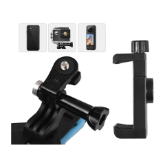 Kasklara Uyumlu Gopro Telefon Ve Aksiyon Kamera Tutucu Kask Çene Telefon Kamera Tutacağı