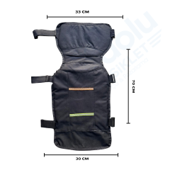 Motosiklet Diz Koruması - Soğuk Geçirmez - Reflektörlü