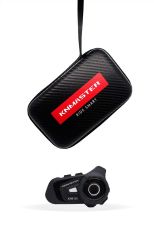 Knmaster KN6100 Karbon Gold - Bluetooth İnterkom Seti