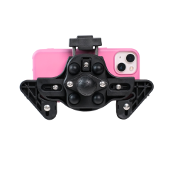 KNMASTER TT-840 Titreşim Engelleyicili Tüm Motosikletlere Uyumlu Telefon Tutucu