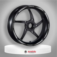 Jant Şeridi CF MOTO Uyumlu Gri - 1 Set