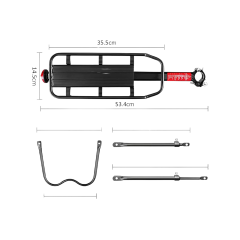 Bisiklet Arka Bagaj 26-27,5-28-29 Jant Üst Grup