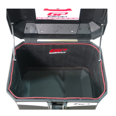 GP Kompozit Universal 45 lt Plastik Motosiklet Çantası Siyah