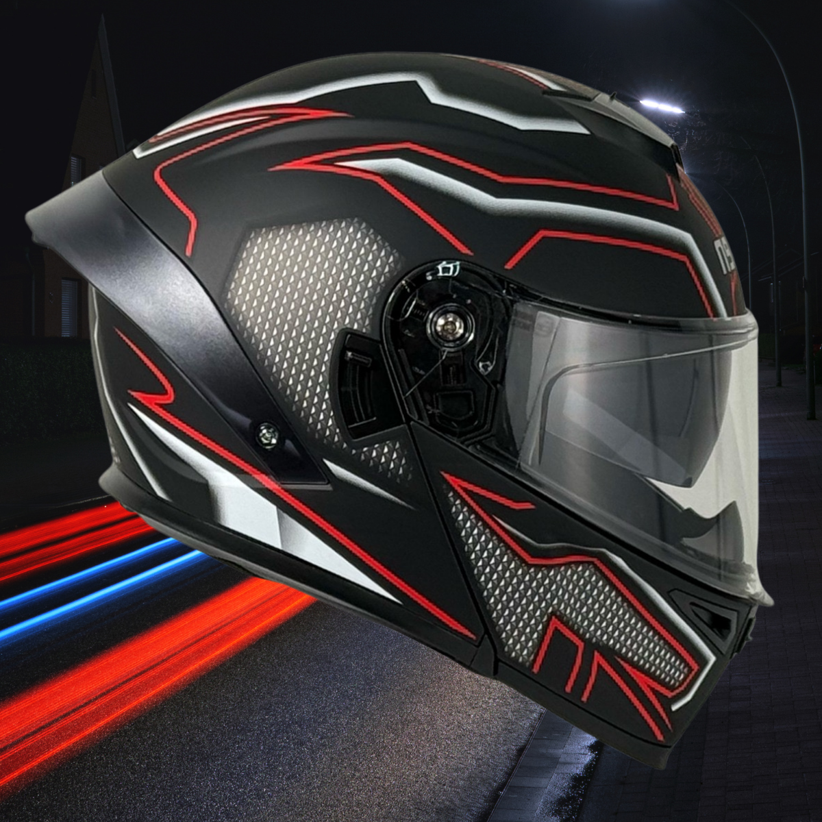 Wosen Çene Açılır Kask - Beden M - L - XL