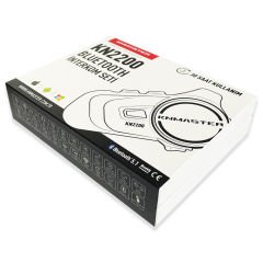 Knmaster KN2200 Motosiklet Kask İnterkom Bluetooth Intercom Kulaklık Seti