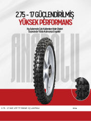 2.75 - 17 Dış Lastik (İç Lastikli) MS-2 6902 Anlas İRC