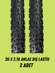 26 Jant Dış Lastik - Anlas Marka 26 X 2.10 Dark Side 2 Adet