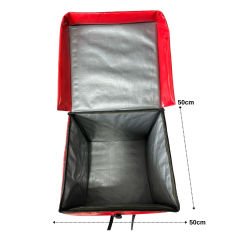 Kurye Sepet - Su Geçirmez 50x50x50 - Kırmızı