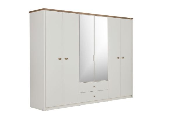 Lavita 6 Door Wardrobe