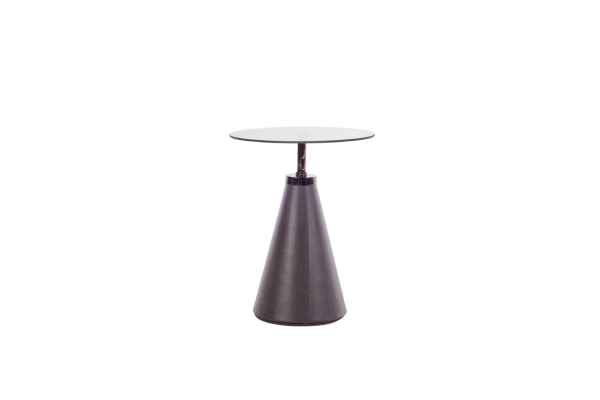 Vanessa Circular End Table Big