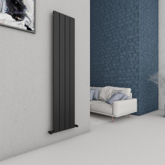Chambord Alüminyum Radyatör - Kumlu Siyah 1800x395mm - 4 Dilim