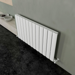 Elliptic Alüminyum Radyatör - Kumlu Beyaz 600x955mm - 12 Dilim
