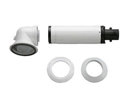 Bosch Condens 1200 WØ60/100 L=75 cm Hermetik Baca Seti