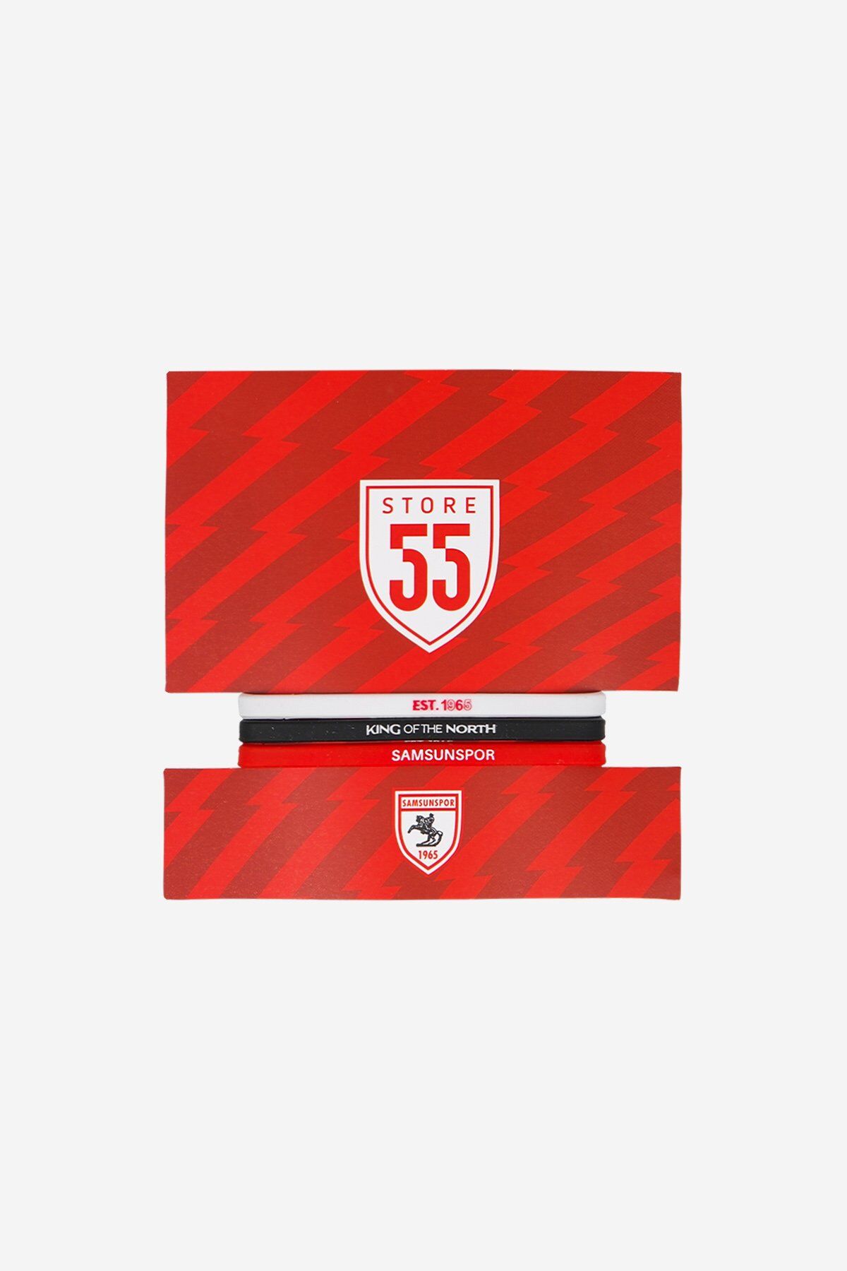 Samsunspor Silikon 3'lü İnce Bileklik STD