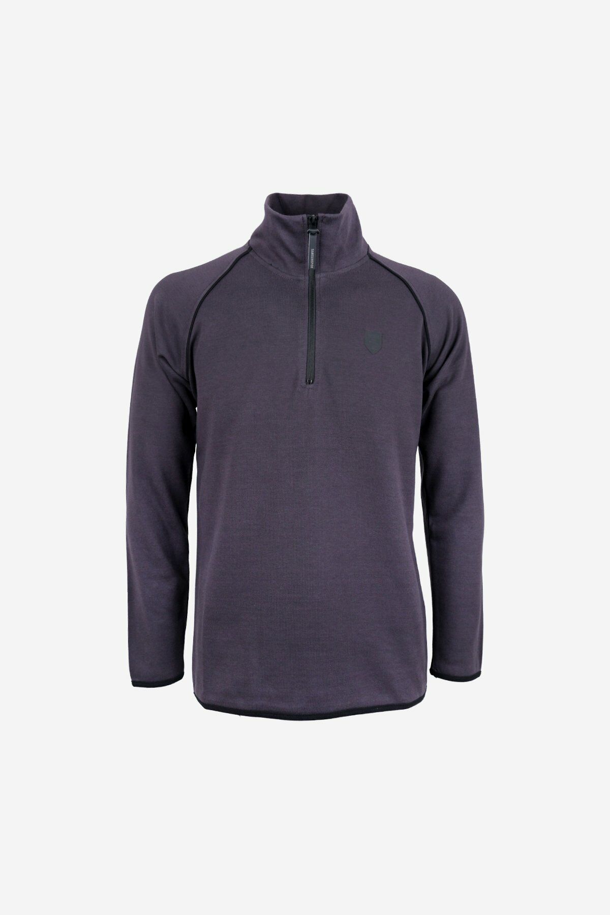 Yarım Fermuarlı Sweat FÜME