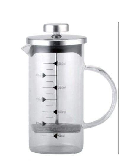 350 ml Cam French Press Kahve Demleme Makinesi