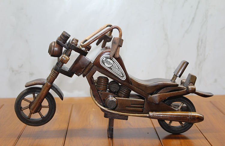 Ahşap Harley Motor Orta Boy