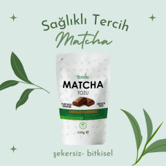 Fibrelle Matcha Çikolata Aromalı 100g