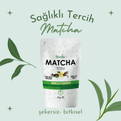 Fibrelle Matcha Vanilya Aromalı 50g