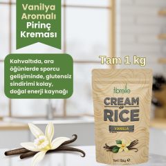 Fibrelle Cream Of Rice - Vanilya Aromalı - 1 Kg
