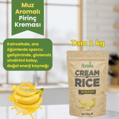 Fibrelle Cream Of Rice - Muz Aromalı - 1 Kg