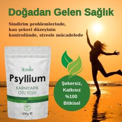 Fibrelle Psyllium ( Karnıyarık Otu Tozu ) 200 g