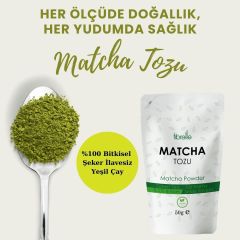 Fibrelle Saf Matcha - 50 g ( Doypak ) Aromasız