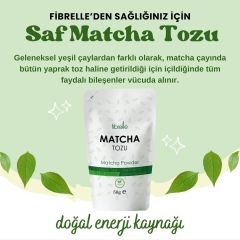 Fibrelle Saf Matcha - 50 g ( Doypak ) Aromasız