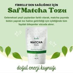 Fibrelle Saf Matcha - 50 g ( Doypak ) Aromasız