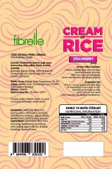 Fibrelle Cream Of Rice - Çilek Aromalı - 1 Kg